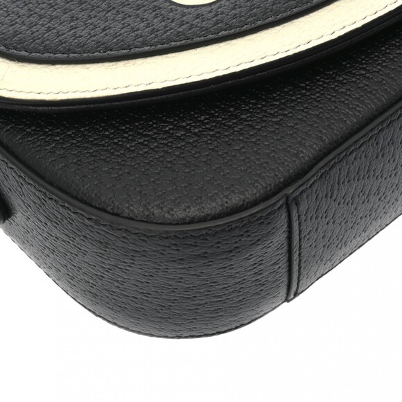 Gucci adidas black white leather shoulder bag - Picture 4 of 9
